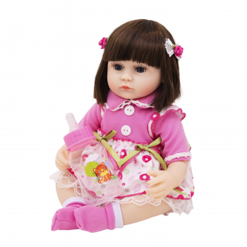 Мягконабивная кукла Реборн девочка Ассоль, 42 см-3