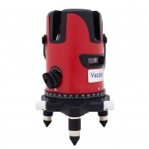 Лазерный уровень / нивелир Vector 505R (5 линий, красный луч)-1