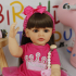 Силиконовая кукла Реборн девочка Дарина 55 см-7