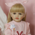 Силиконовая кукла Реборн девочка Кэтти 55 см-5